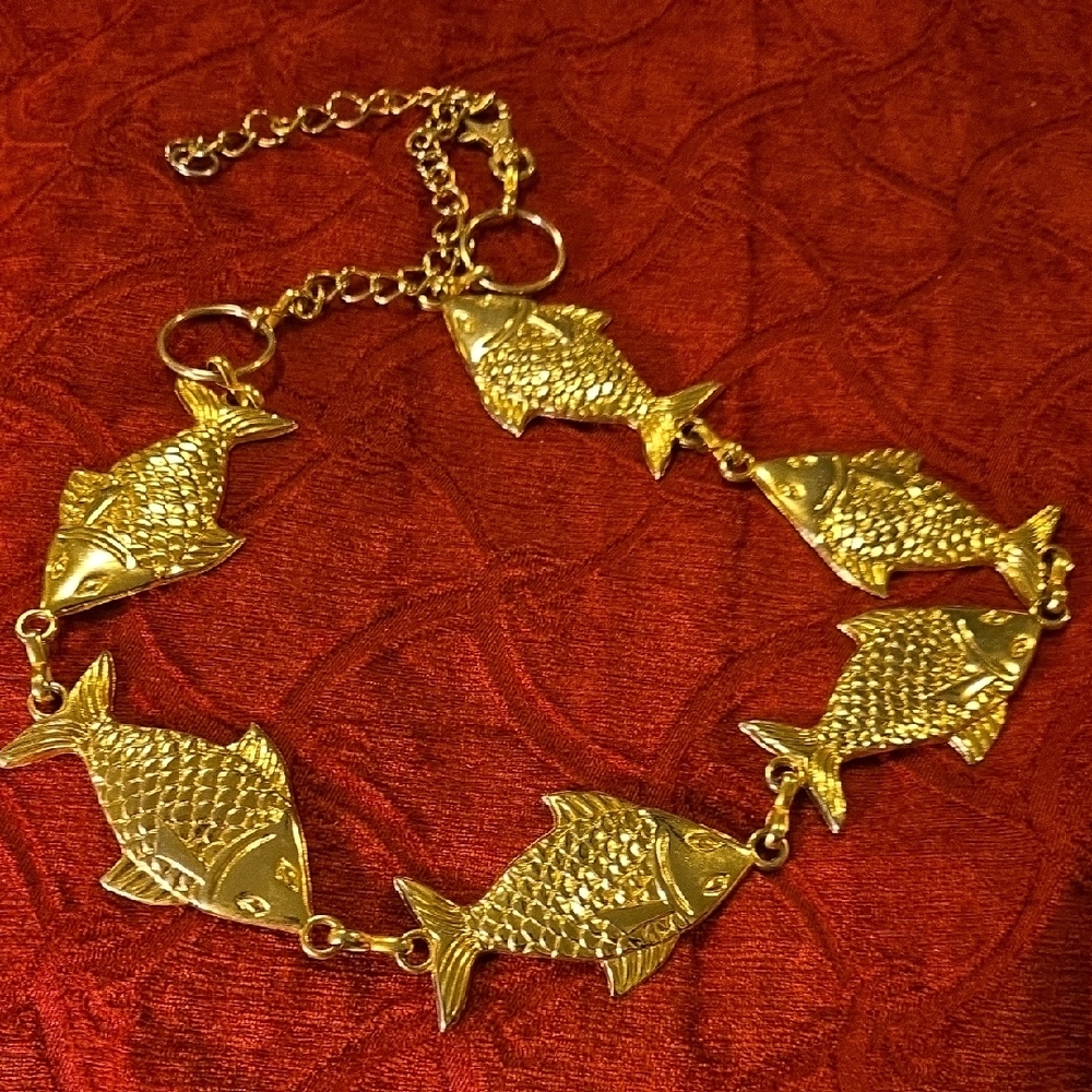 Vintage Fish Belt (Anne KLEIN)